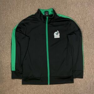 Black and Green Men's Lightweight Jacket
